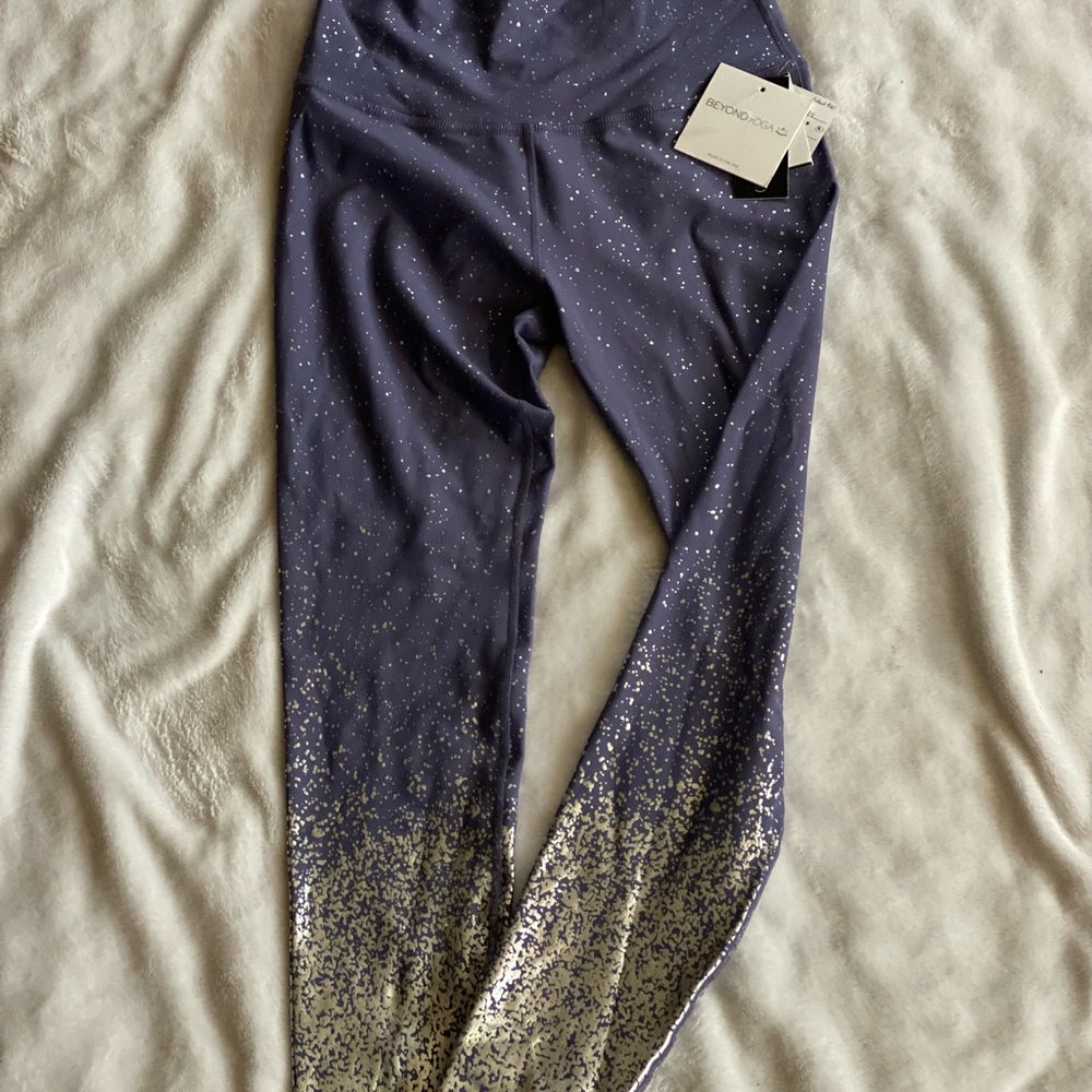 NWT Beyond Yoga alloy ombré yoga pants XL